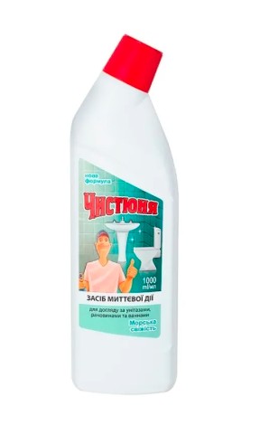 Засіб для чищення унітазів ЧИСТЮНЯ 1 л. (4820168430251)